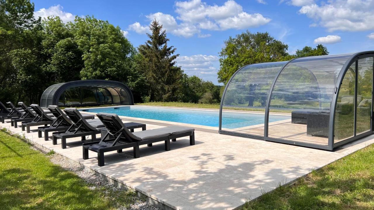 Le Poiré-sur-Vie La Milliere - Piscine & Campagne - Cathelineau & Lescure Bed & Breakfast エクステリア 写真